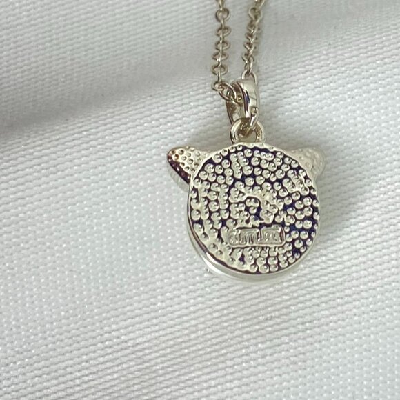 Butler FAC Enchanting Kitten Pearl Silver Tone Necklace - Picture 3 of 6